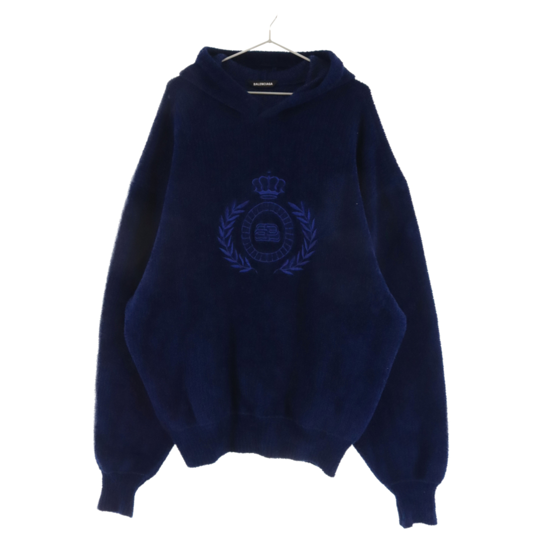 Balenciaga - BALENCIAGA バレンシアガ 21SS BB EMBROIDED HOODIE BB ...