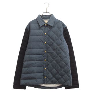 モンクレール(MONCLER)のMONCLER GAMME BLEU モンクレール・ガム・ブルー GIUBBINO 切り替えデザインダウンジャケット 323914035181(ダウンジャケット)