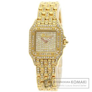 カルティエ(Cartier)のCARTIER WF3072B9PVE パンテール SM フルダイヤモンド  メーカーコンプリート 腕時計 K18YG K18YG ダイヤモンド レディース(腕時計)