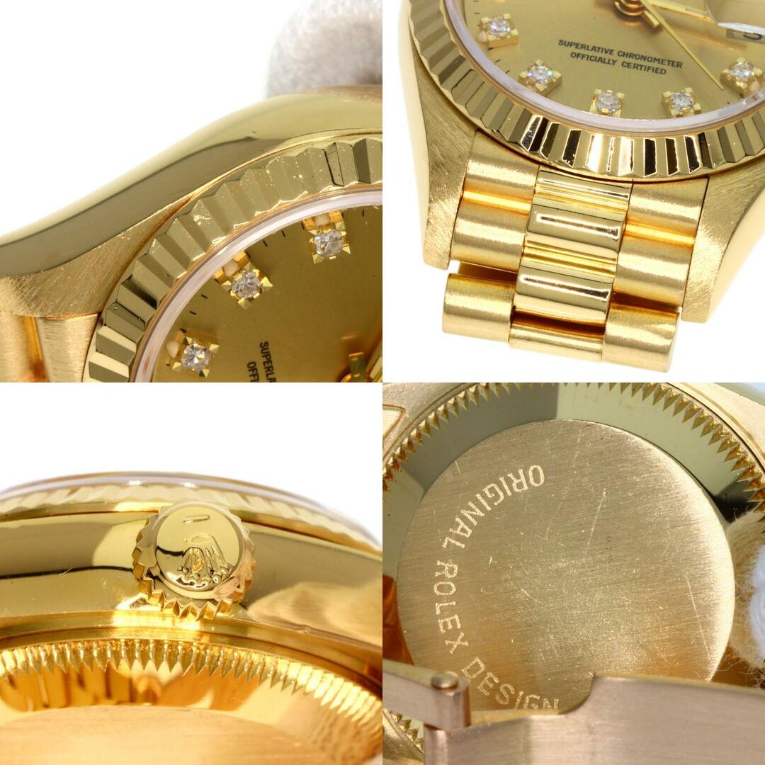 ROLEX(ロレックス)のROLEX 69178G デイトジャスト 10P ダイヤモンド 腕時計 K18YG K18YG K18YG レディース レディースのファッション小物(腕時計)の商品写真