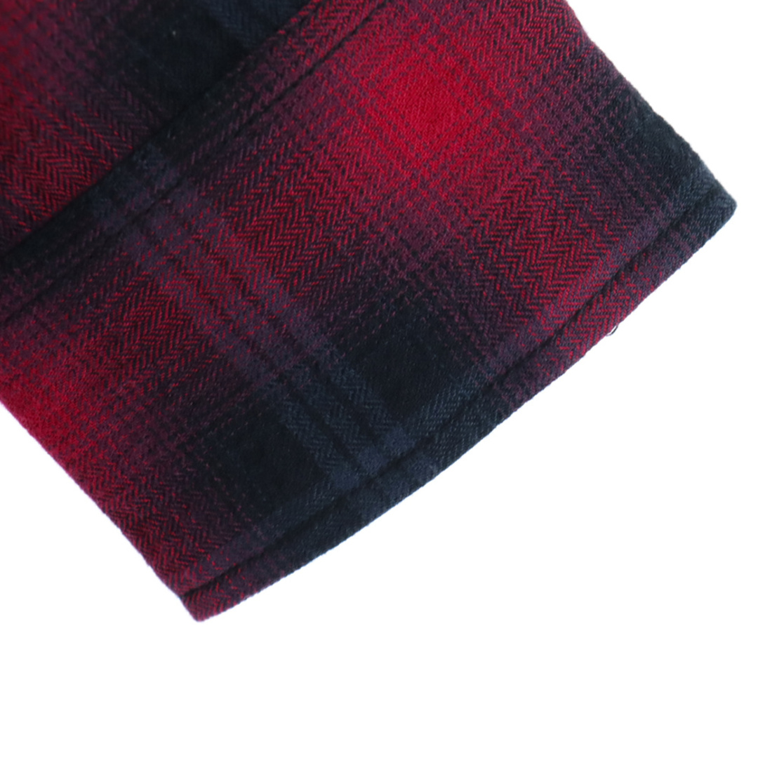 Saint Laurent(サンローラン)のSAINT LAURENT PARIS サンローランパリ 16AW TARTAN PLAID COTTON L/S SHIRT 407723 Y826L タータンチェック長袖シャツ レッド メンズのトップス(シャツ)の商品写真