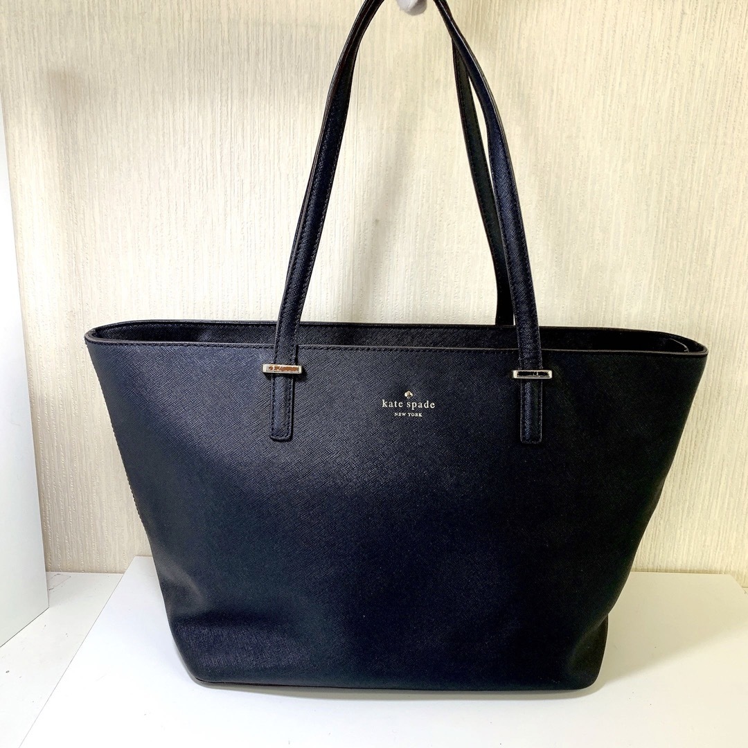 kate spade new york - 美品 kate spade new york レザートートバッグ ...