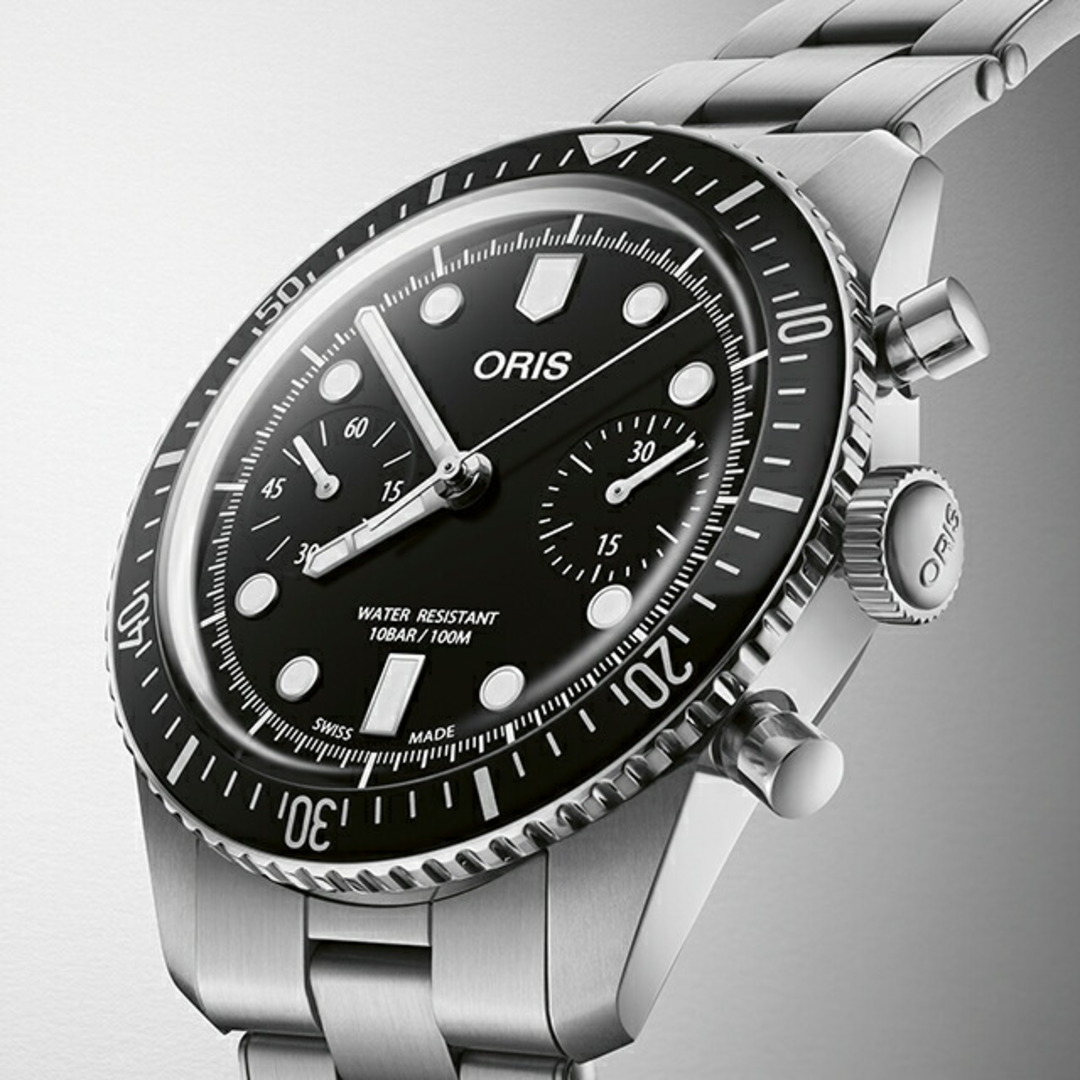 【新品】オリス ORIS 腕時計 メンズ 01 771 7791 4054-07 8 20 18 ダイバーズ65 自動巻き ブラックxシルバー アナログ表示メンズ