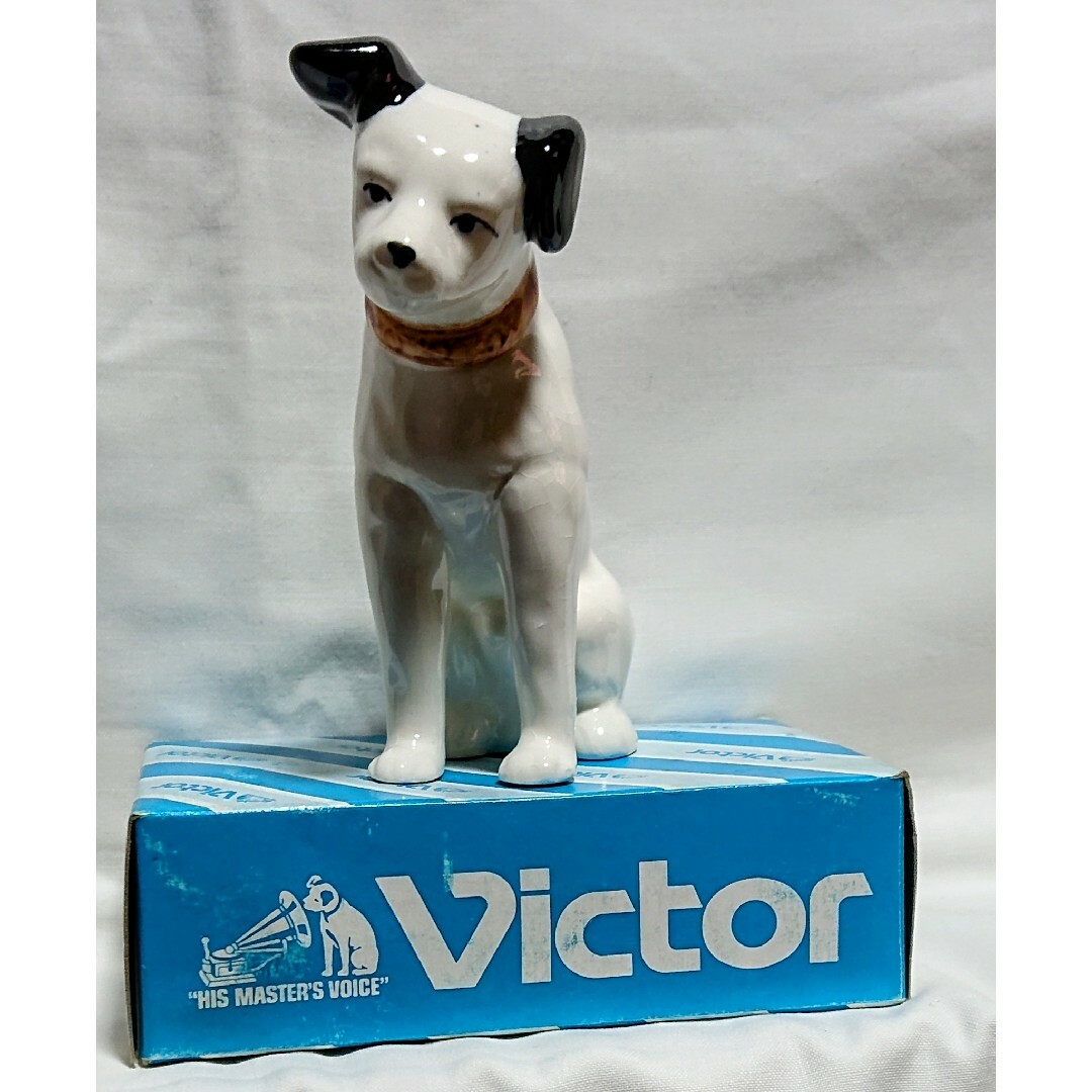 Victor(ビクター)のビクター犬『ニッパー』置物5号サイズ エンタメ/ホビーのコレクション(ノベルティグッズ)の商品写真