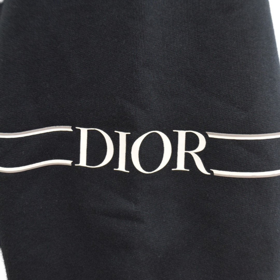 Dior ネイビー オブリーク パイル地パーカー