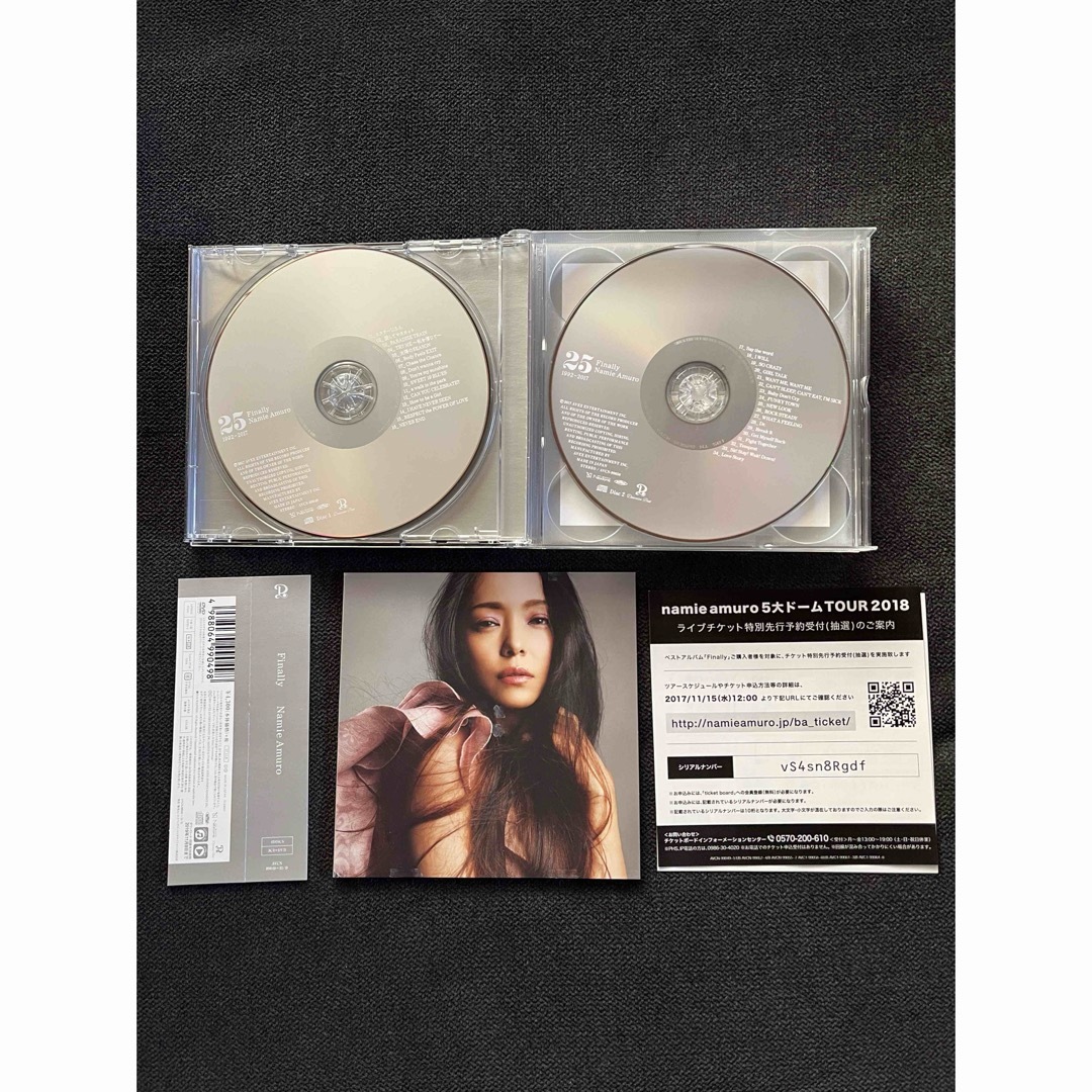 安室奈美恵 Finally ベストアルバム 3CD+DVD エンタメ/ホビーのCD(ポップス/ロック(邦楽))の商品写真