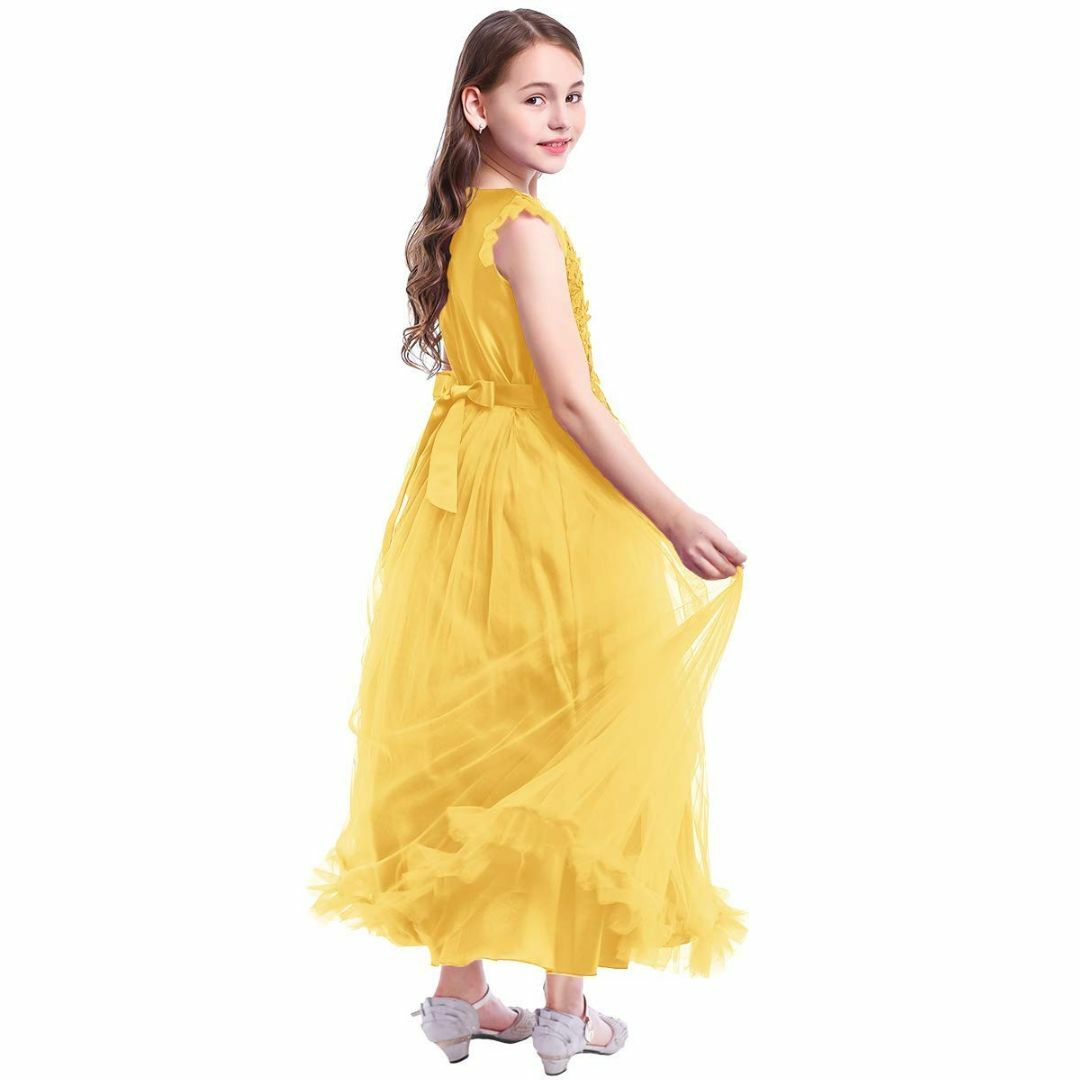 [IBTOM CASTLE] 女の子 フォーマル ドレス 子供 洋装 セレモニー キッズ/ベビー/マタニティのベビー服(~85cm)(その他)の商品写真
