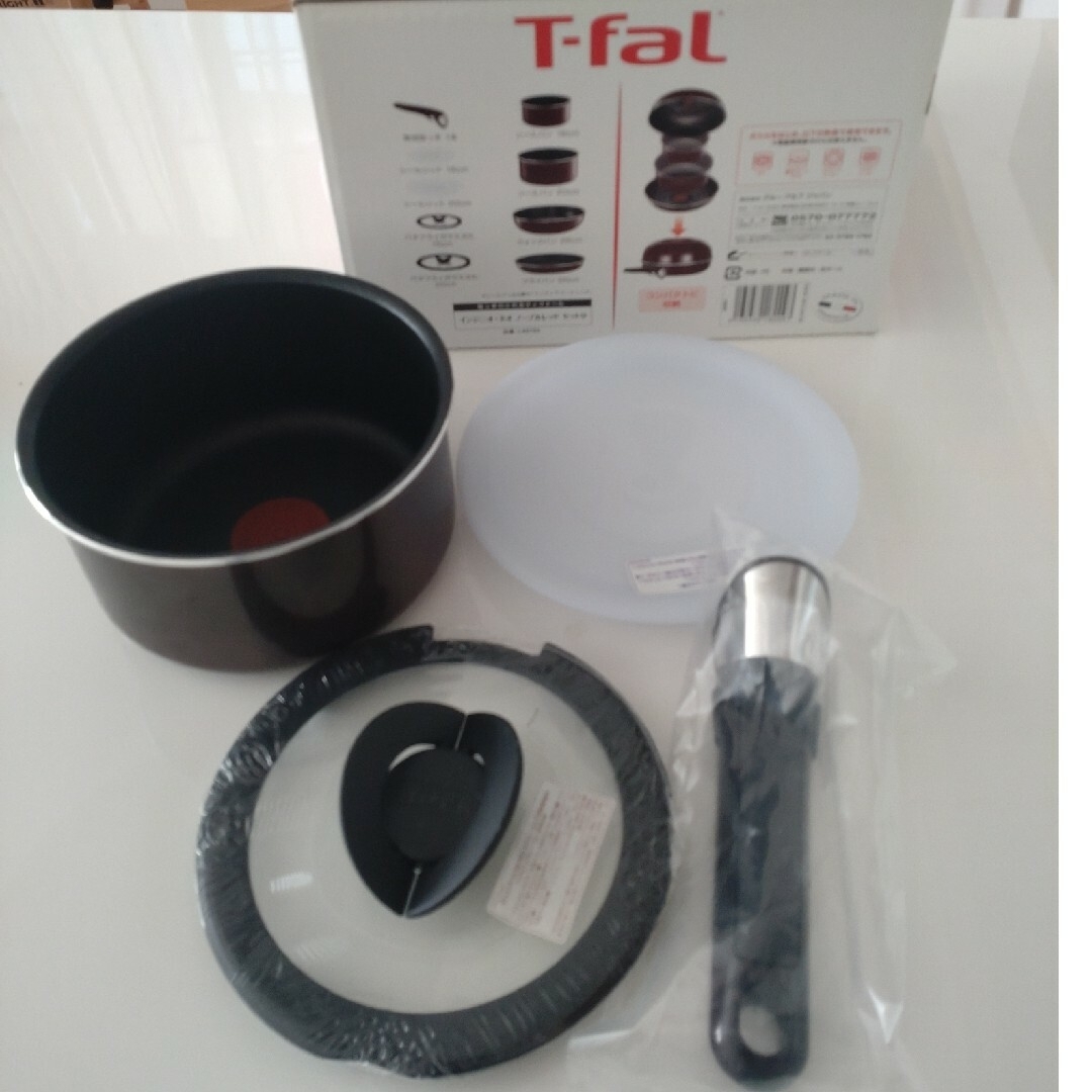 T-fal(ティファール)のティファール　インジニオネオ　16cm　鍋　4点セット インテリア/住まい/日用品のキッチン/食器(鍋/フライパン)の商品写真