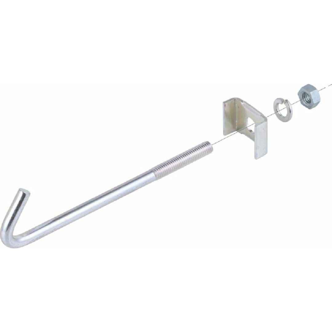 吊り金具 HB吊り金具用補強金具(H形鋼用) 5個入 Z-HBRH1520-05 インテリア/住まい/日用品のインテリア/住まい/日用品 その他(その他)の商品写真
