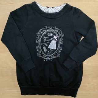 ポンポネット(pom ponette)のポンポネット チュニック トレーナー　S 140(Tシャツ/カットソー)