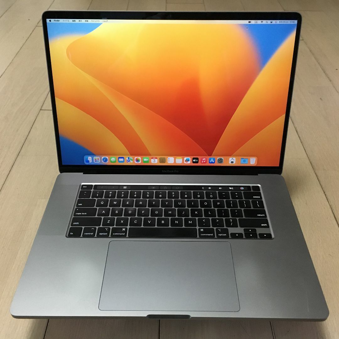 329）MacBook Pro 16インチ 2019 Core i9-2TB