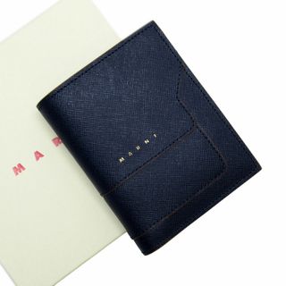 美品 MARNI ミニ財布 マルチカラー ラウンドジップ  イタリア製　羊革