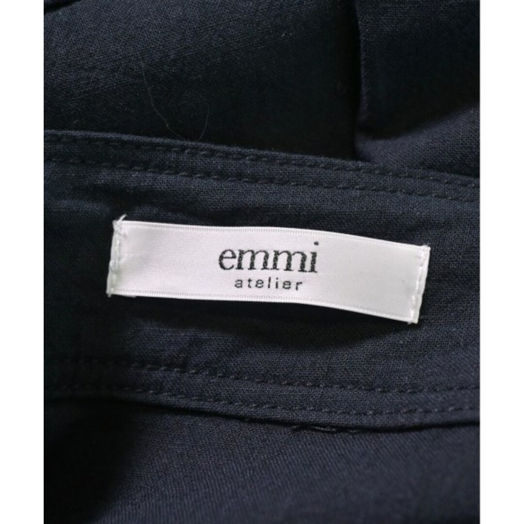 emmi atelier(エミアトリエ)のemmi atelier エミアトリエ ワンピース 1(S位) 黒 【古着】【中古】 レディースのワンピース(ひざ丈ワンピース)の商品写真