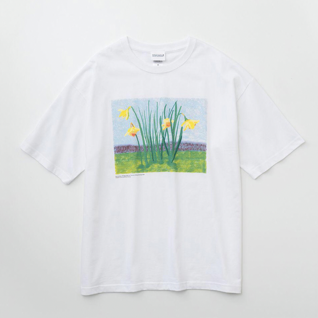 ホックニー Tシャツ Lサイズ スプリンクラー 半袖 現代アート ホックニー展