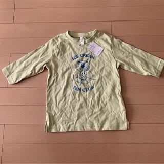 サマンサモスモス(SM2)のSamansa Mos2 Lagom クマプリント7分袖シャツ(Tシャツ/カットソー)