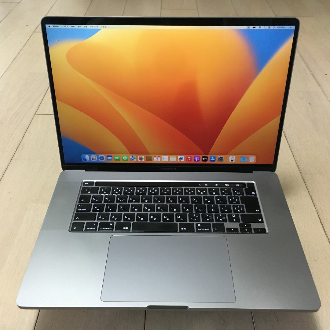 Apple323）MacBook Pro 16インチ 2019 Core i9-2TB