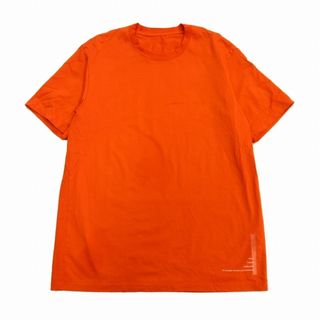 アタッチメント(ATTACHIMENT)の美品 20ss アタッチメント ギザシルキー天竺 クルーネックプリントTシャツ(Tシャツ/カットソー(半袖/袖なし))