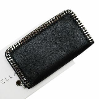 ステラマッカートニー(Stella McCartney)のステラマッカートニー Stella McCartney ラウンドファスナー長財布 ファラベラ 合成皮革 ブラック レディース 送料無料【中古】 t19070a(財布)