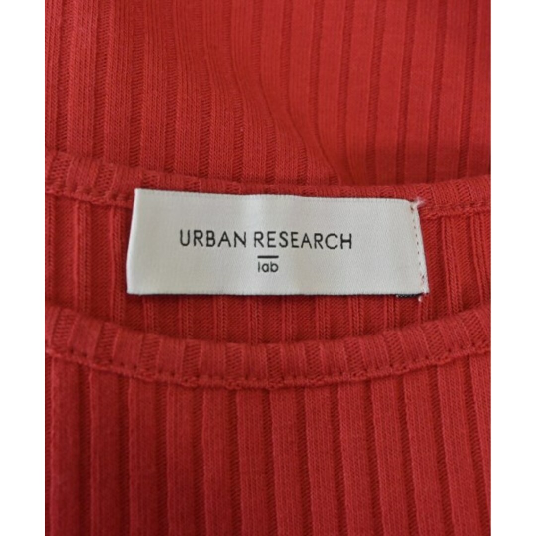 URBAN RESEARCH(アーバンリサーチ)のURBAN RESEARCH アーバンリサーチ Tシャツ・カットソー F 赤 【古着】【中古】 レディースのトップス(カットソー(半袖/袖なし))の商品写真