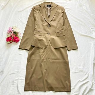23区 - 23区 フォーマルスーツセットアップ スカート ブラウンベージュ