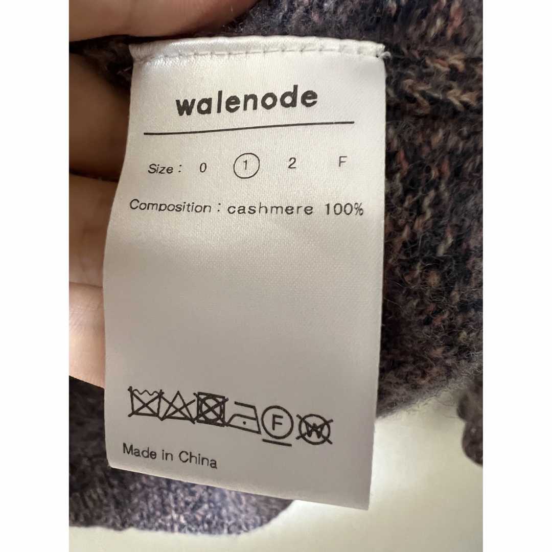 walenode 4-plying cashmere Mock neck