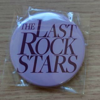 ラルクアンシエル(L'Arc～en～Ciel)のTHE LAST ROCKSTARS　TLRSガチャ　缶バッジ　ロゴ　ピンク(ミュージシャン)