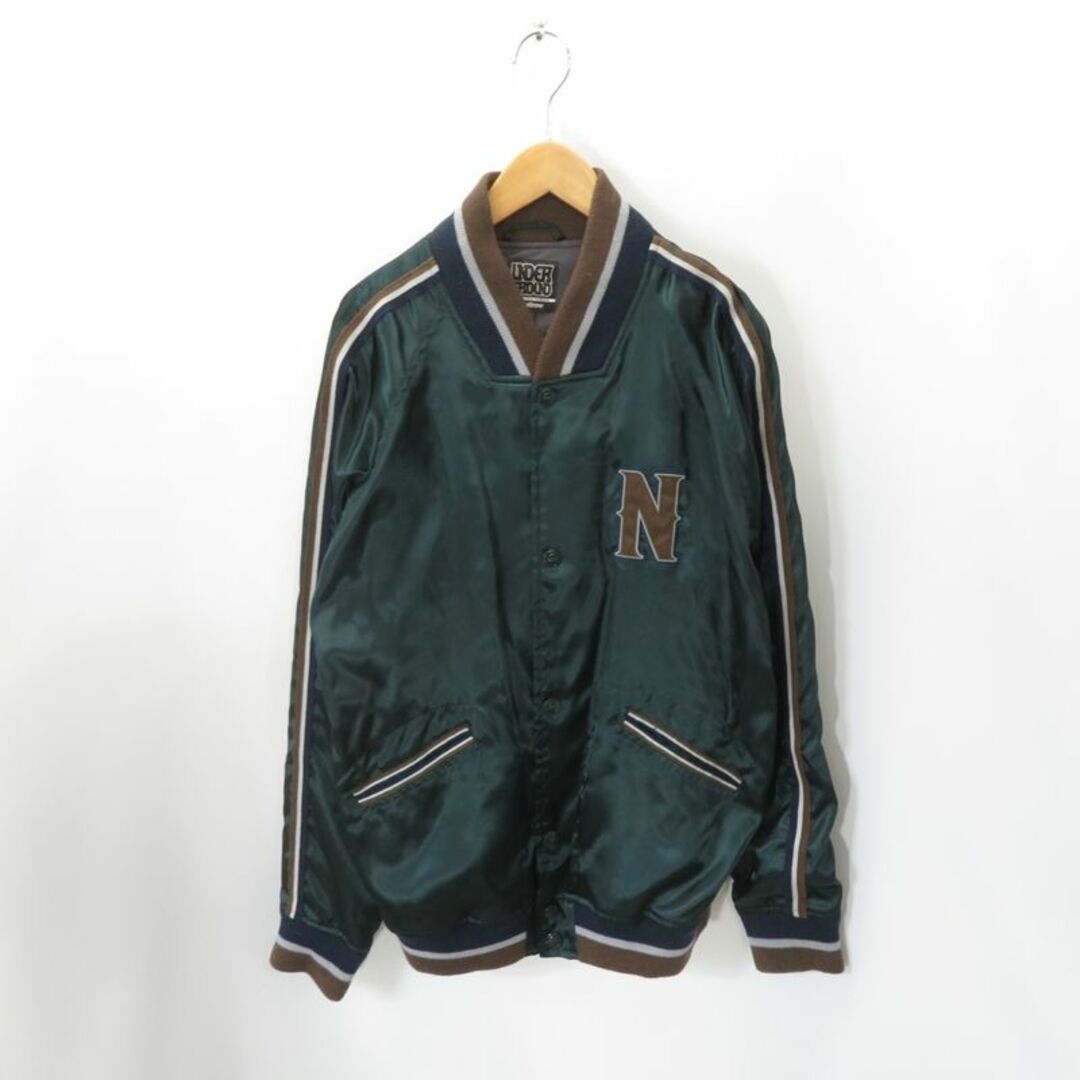 NITROW SATIN STADIUM JUMPER Size-L NW023-JK01  メンズのジャケット/アウター(スタジャン)の商品写真