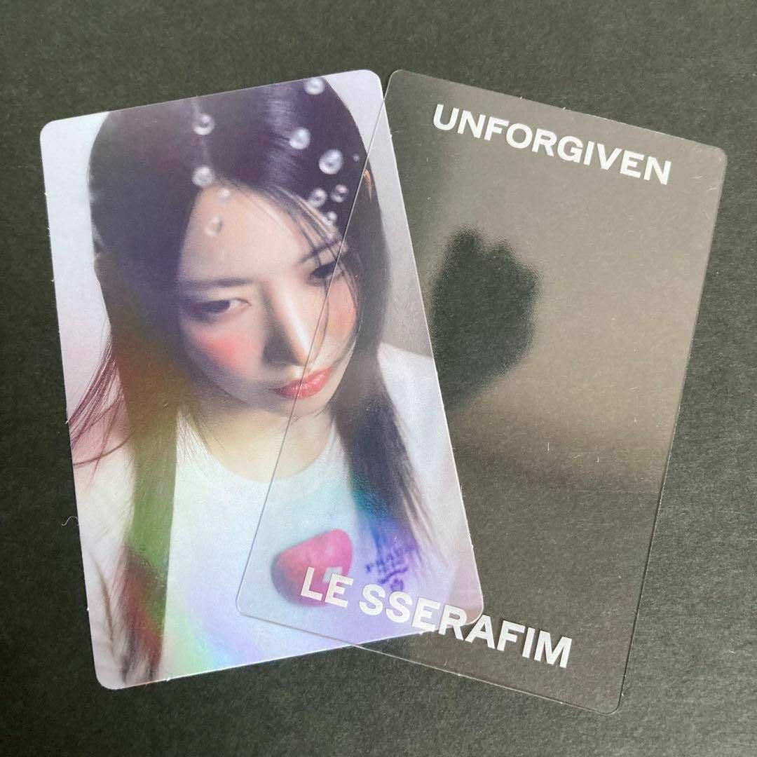 LESSERAFIM UNFORGIVEN サクラ トレカ weverse