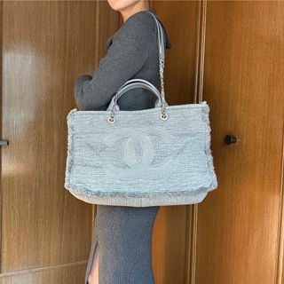 シャネル(CHANEL)のCHANEL ココマーク ラージショッピングトート チェーンショルダーバッグ(トートバッグ)