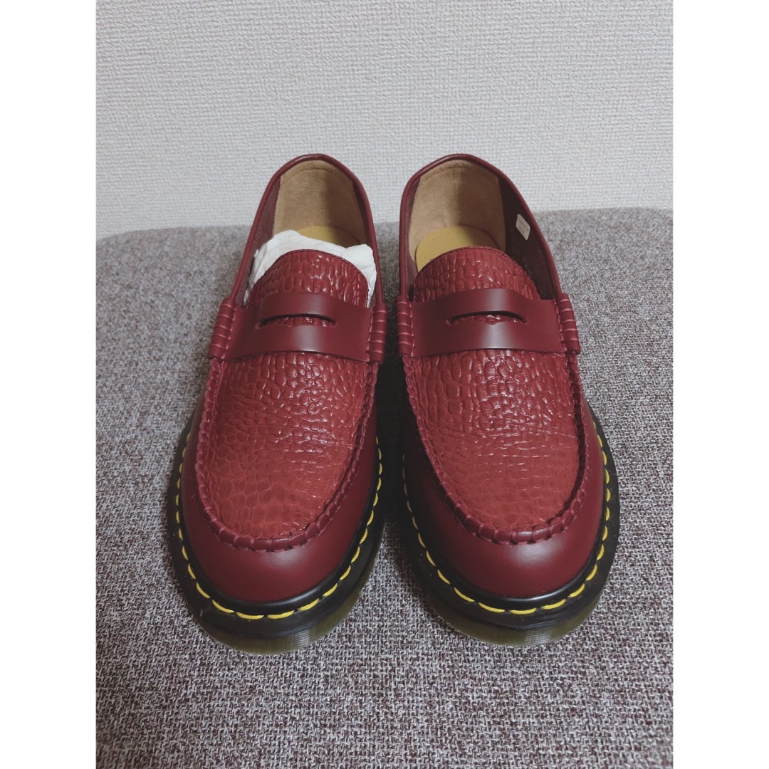 【美品】Dr.Martens stussy ローファー チェリーレッド・UK9