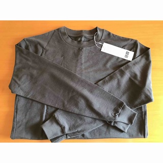 ユニクロ(UNIQLO)のユニクロ　ヒートテック　コットン　クルーネックT(長袖)   新品(Tシャツ/カットソー(七分/長袖))