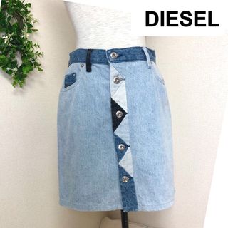 ディーゼル(DIESEL)のDIESEL(ディーゼル)サイズ27デニムスカート(ミニスカート)