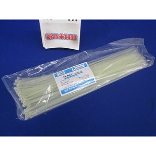 結束バンド 368.3mm×3.56 mm ナチュラル ナイロン 100本入 TY-244M(その他)