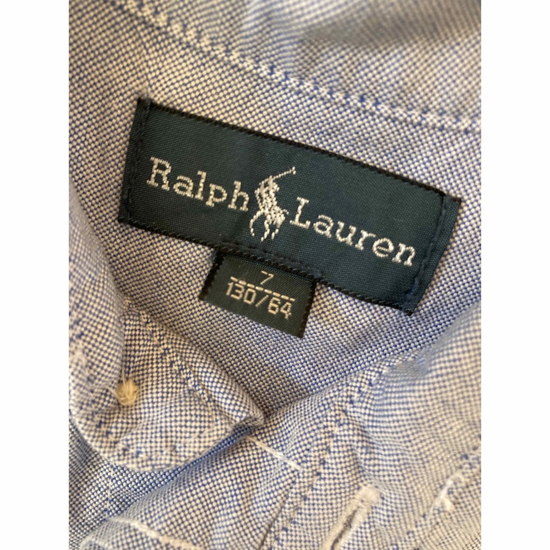 Ralph Lauren(ラルフローレン)のラルフローレン 130 ボタンダウン キッズ/ベビー/マタニティのキッズ服男の子用(90cm~)(ブラウス)の商品写真