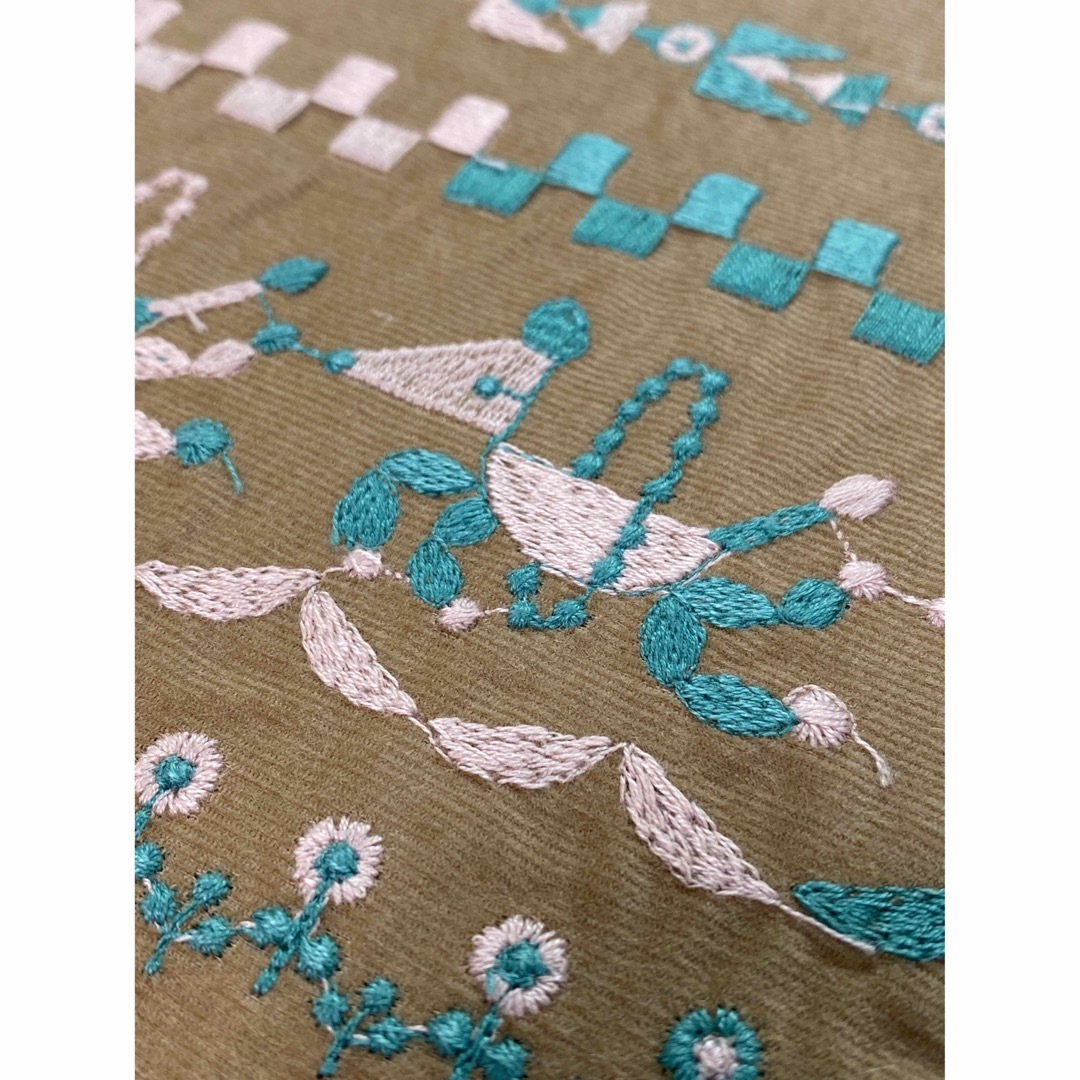 ミナペルホネン fun ハギレ 生地 刺繍 ミナペルホネン fun ハギレ 生地 刺繍