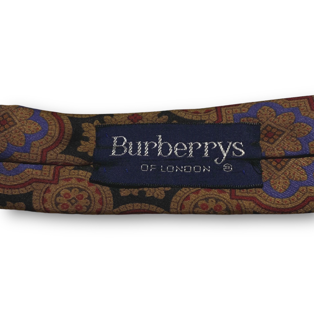BURBERRY(バーバリー)のBurberrys バーバリーズ  ブラウン ペイズリー  シルク ネクタイ メンズのファッション小物(ネクタイ)の商品写真