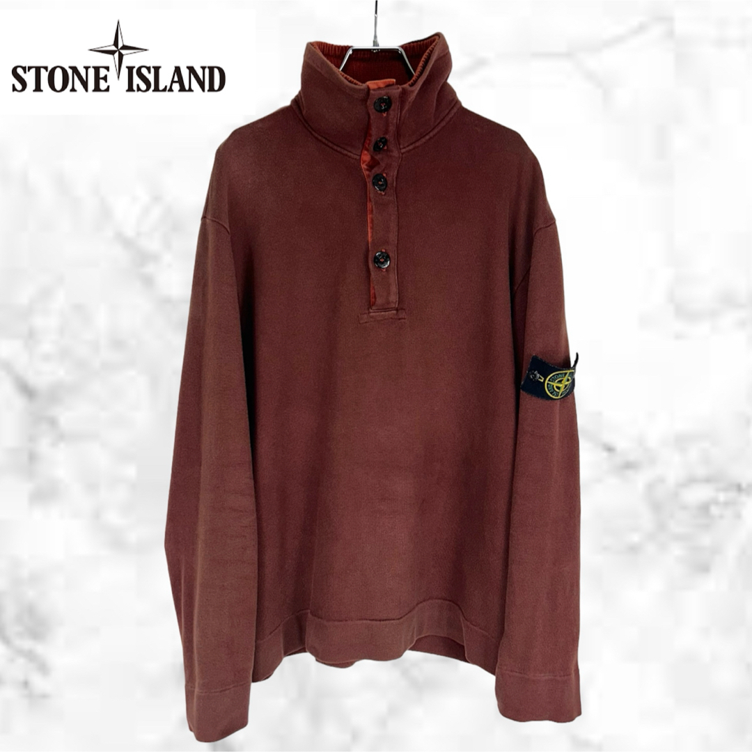 STONE ISLAND - 【00AW】STONE ISLAND ハーフスナップスウェット ...