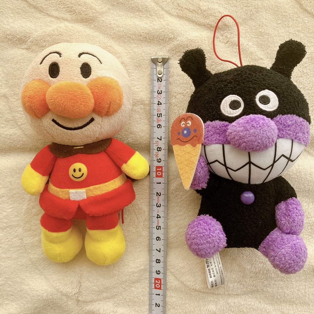 アンパンマン&ばいきんまん ぬいぐるみセット