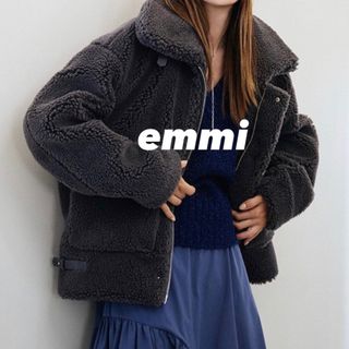 エミアトリエ(emmi atelier)の新品未使用[emmi]ボアブルゾン(ブルゾン)