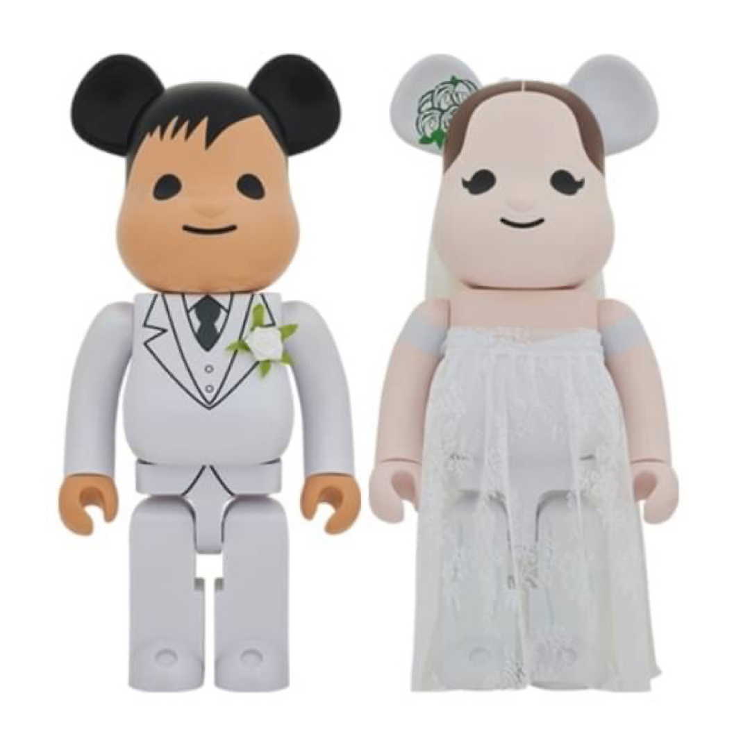 BE@RBRICK(ベアブリック)のBE@RBRICK グリーティング 結婚 #2 PLUS 1000％ エンタメ/ホビーのおもちゃ/ぬいぐるみ(その他)の商品写真