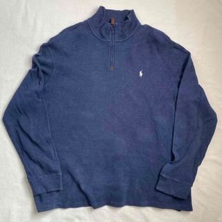 ラルフローレン(Ralph Lauren)のPolo by Ralph Lauren ハーフジップ コットンニット  XXL(ニット/セーター)