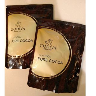 GODIVA　ココアパウダー　2袋(その他)