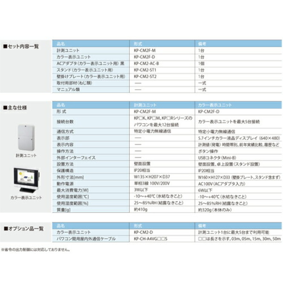 【送料無料】オムロン カラー表示器・計測ユニットセット KP-CM2F-SET  [全量買取タイプ] 20210612-n05 22 スマホ/家電/カメラの生活家電(その他)の商品写真