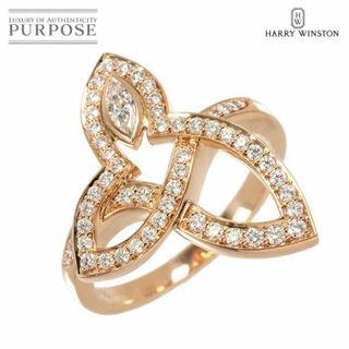 ハリーウィンストン(HARRY WINSTON)のハリーウィンストン HARRY WINSTON リリークラスター 12号 リング ダイヤ K18 PG 750 指輪【証明書付き】VLP 90205233(リング(指輪))