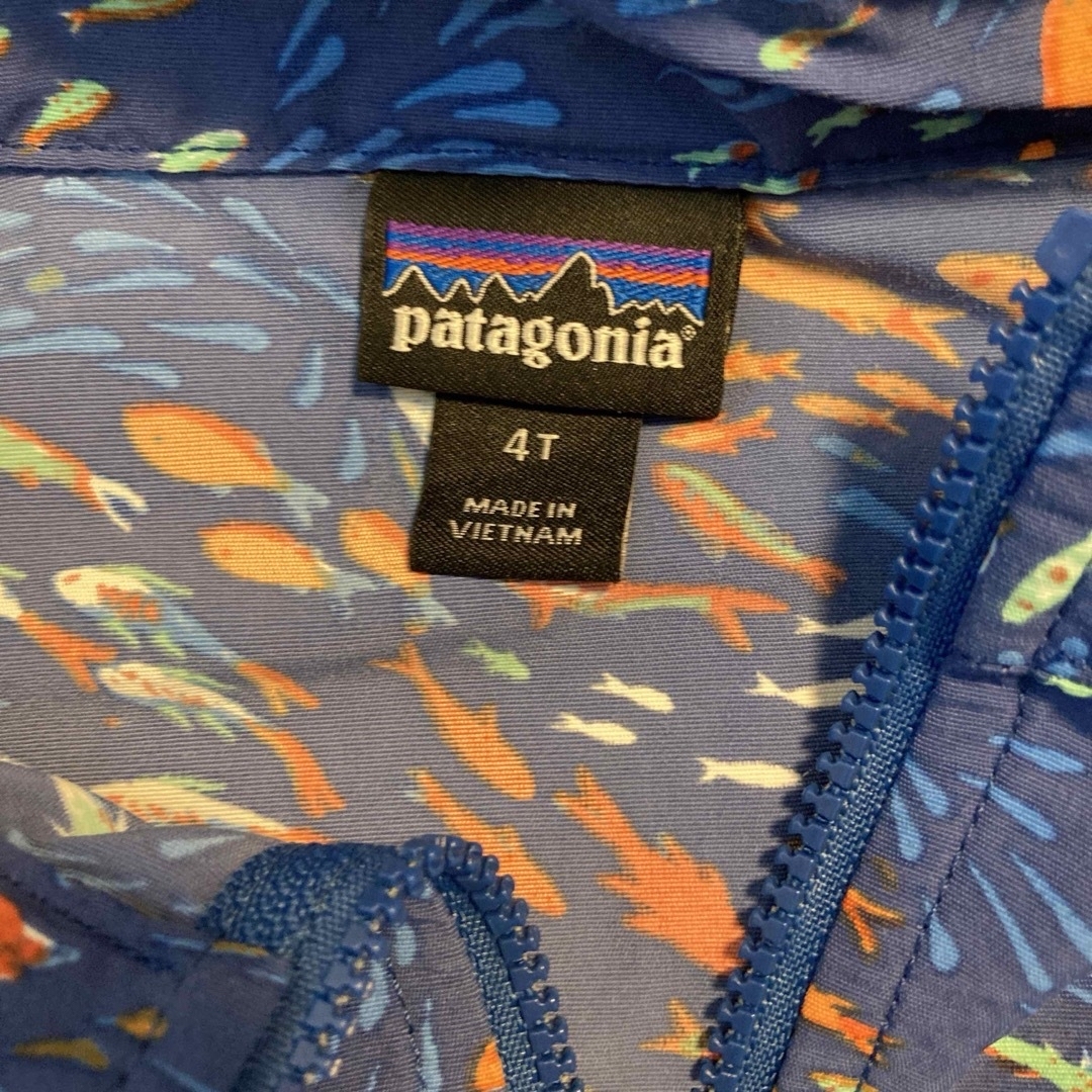 patagonia(パタゴニア)のパタゴニア ウインドブレーカー100 キッズ/ベビー/マタニティのキッズ服男の子用(90cm~)(ジャケット/上着)の商品写真