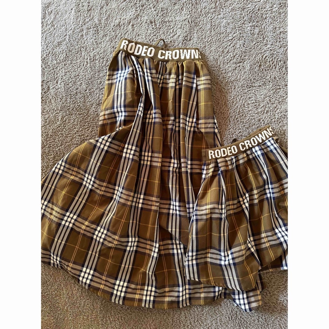 RODEO CROWNS(ロデオクラウンズ)のロングスカート♡お揃いコーデ レディースのスカート(ロングスカート)の商品写真
