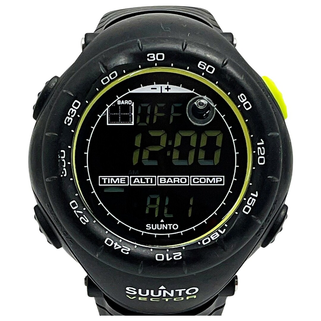SUUNTO - SUUNTO スント VECTOR ベクター ブラックライム クォーツ