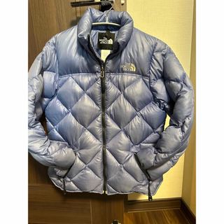 ノースフェイス(THE NORTH FACE) ブルー ダウンジャケット(メンズ)の