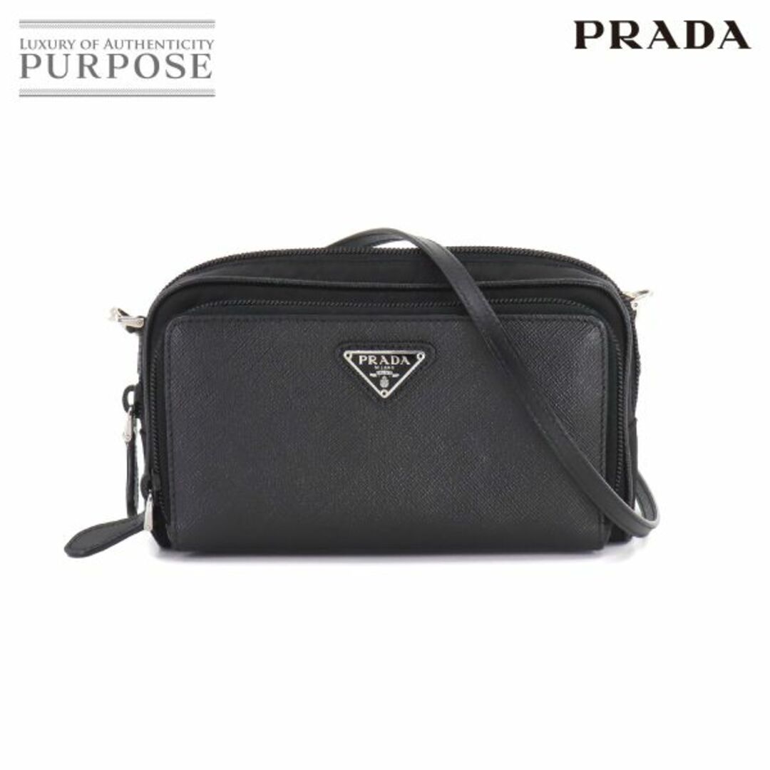 PRADA - プラダ PRADA サフィアーノ ショルダー バッグ レザー ...