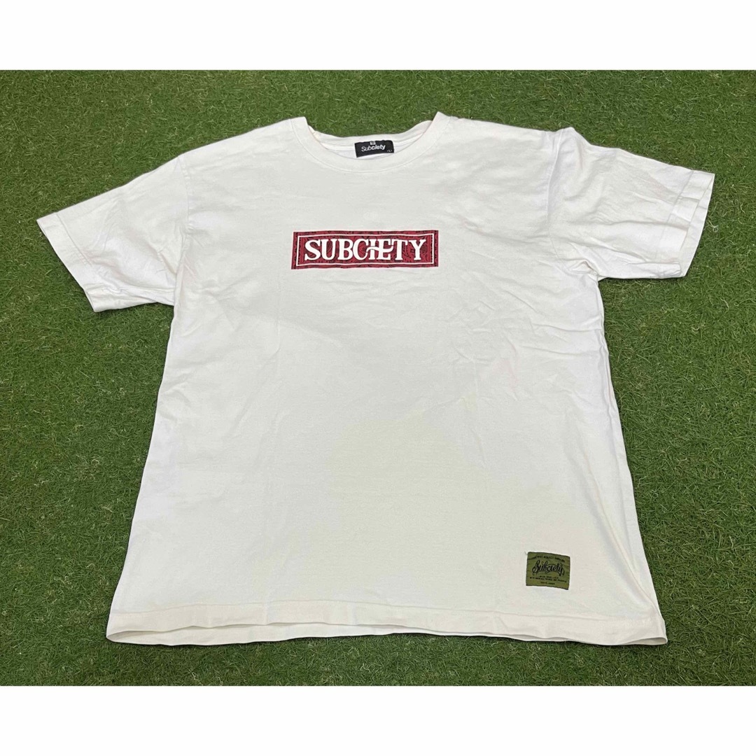 Subciety(サブサエティ)のサブサエティSubciety Tee サイズL メンズのトップス(Tシャツ/カットソー(半袖/袖なし))の商品写真